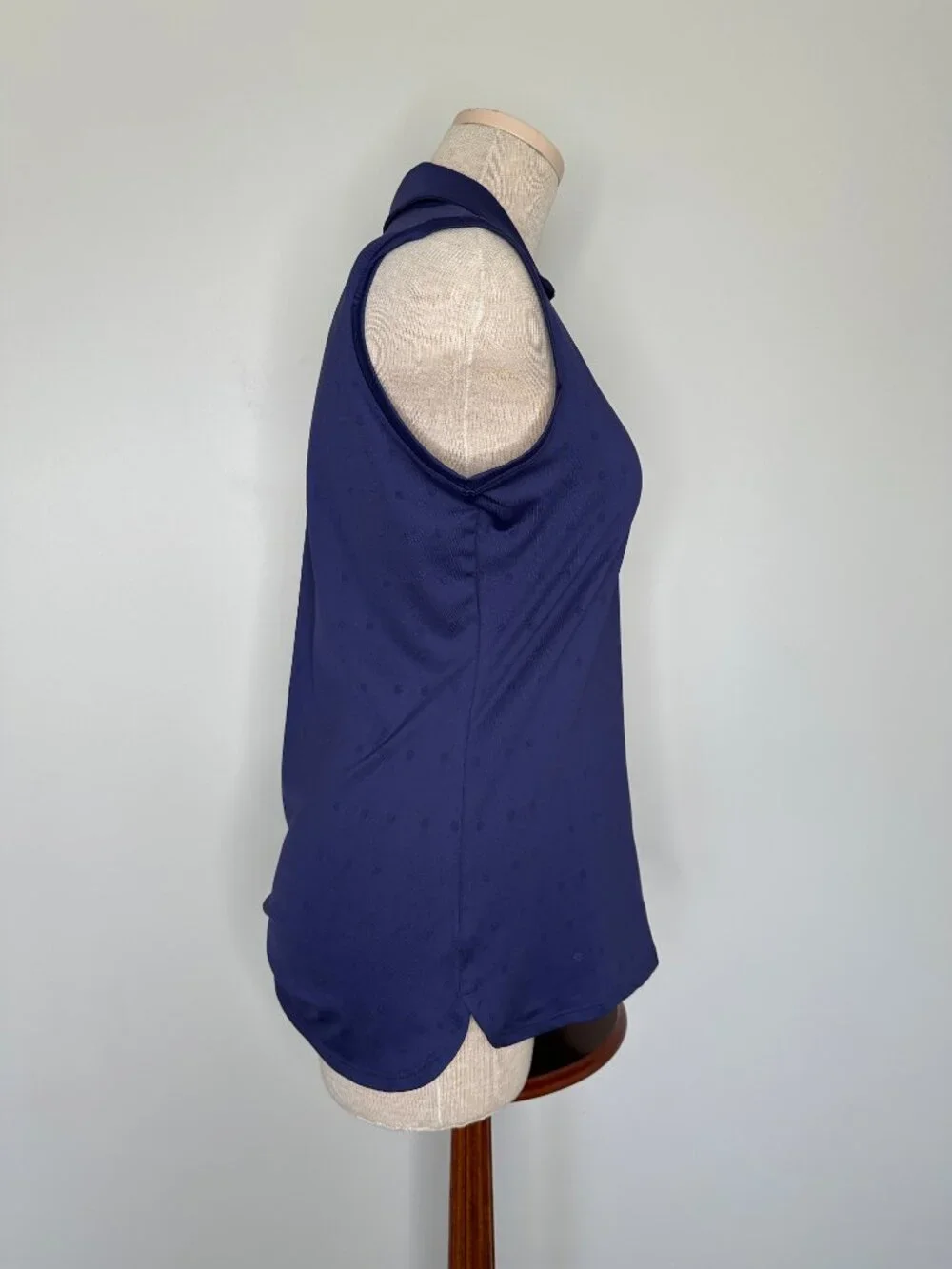 Nike Golf Women's Tour Performance Purple Sleeveless Collared Polo Medium NWT